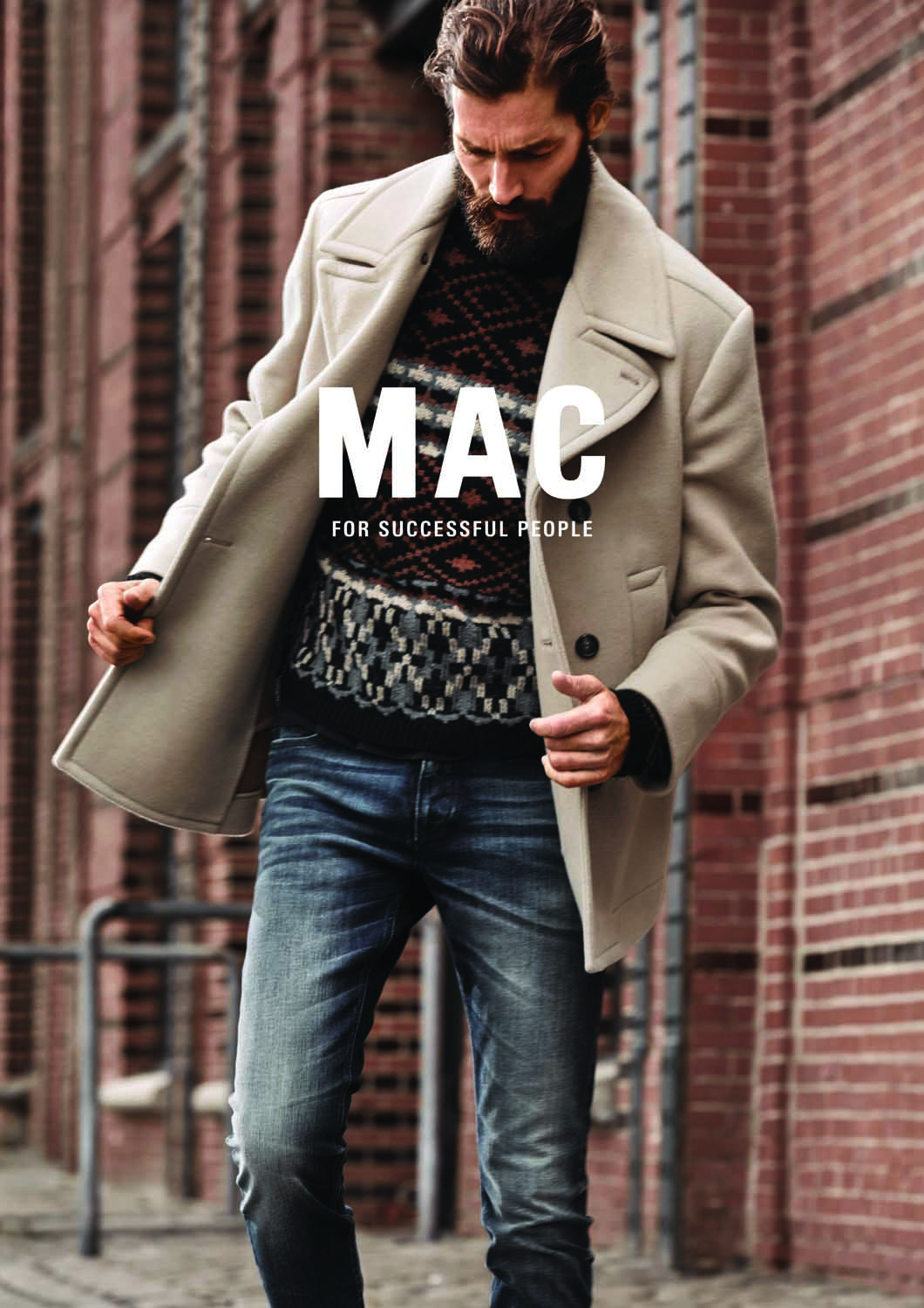 Modischer Mann - Eingekleidet von MAC